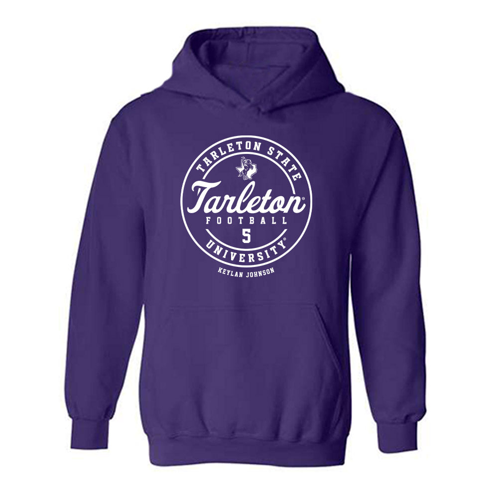 Tarleton State - NCAA Football : Keylan Johnson - Hooded Sweatshirt