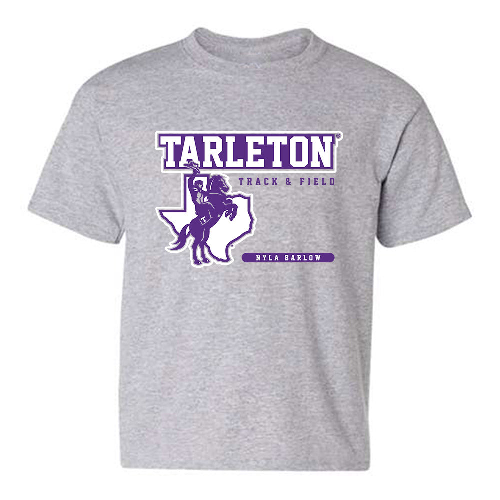 Tarleton State - NCAA Women's Track & Field : Nyla Barlow - Classic Fashion Shersey Youth T-Shirt-0