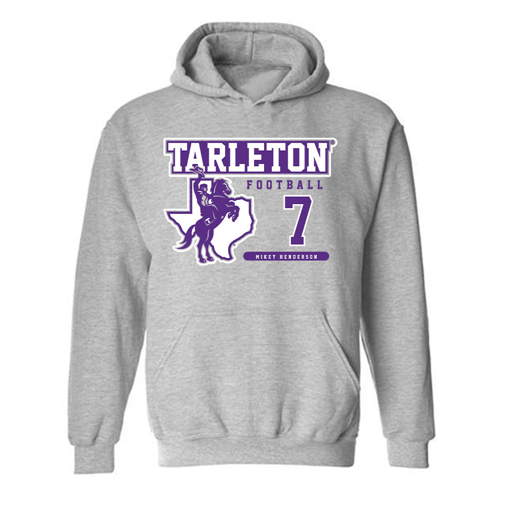 Tarleton State - NCAA Football : Mikey Henderson - Hooded Sweatshirt