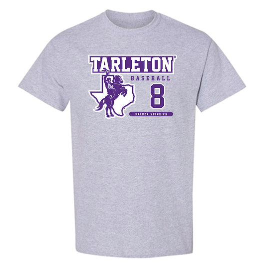 Tarleton State - NCAA Baseball : Rayner Heinrich - Classic Fashion Shersey T-Shirt-0