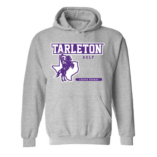 Tarleton State - NCAA Women's Golf : Louise Depadt - Classic Fashion Shersey Hooded Sweatshirt-0