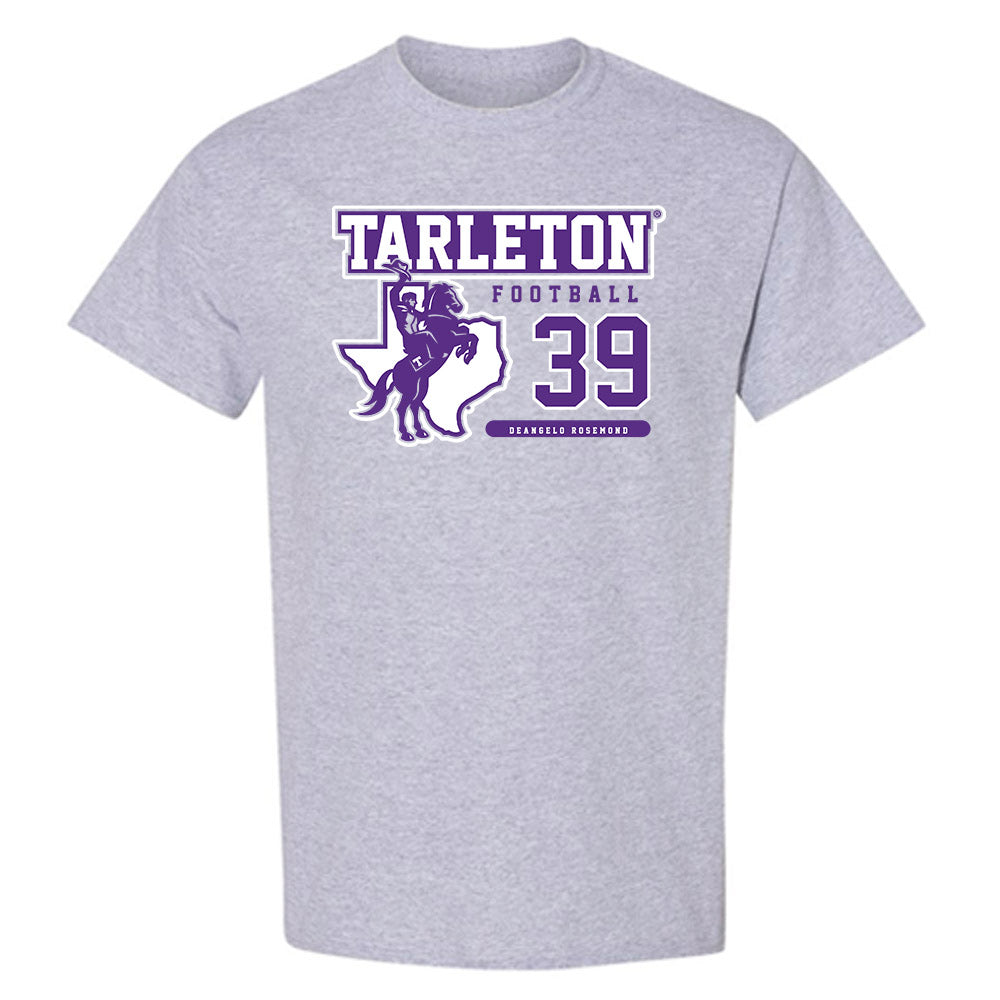 Tarleton State - NCAA Football : Deangelo Rosemond - Classic Fashion Shersey T-Shirt-0