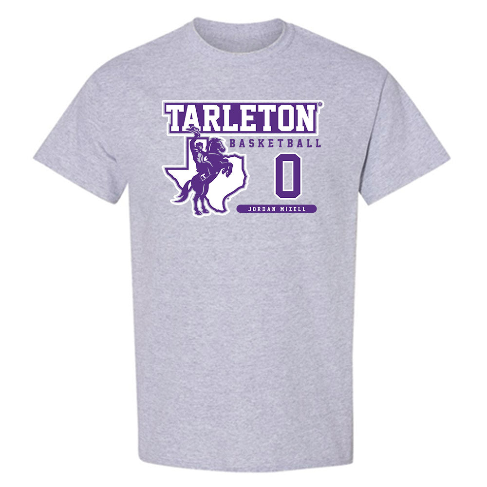 Tarleton State - NCAA Men's Basketball : Jordan Mizell - Classic Fashion Shersey T-Shirt-0