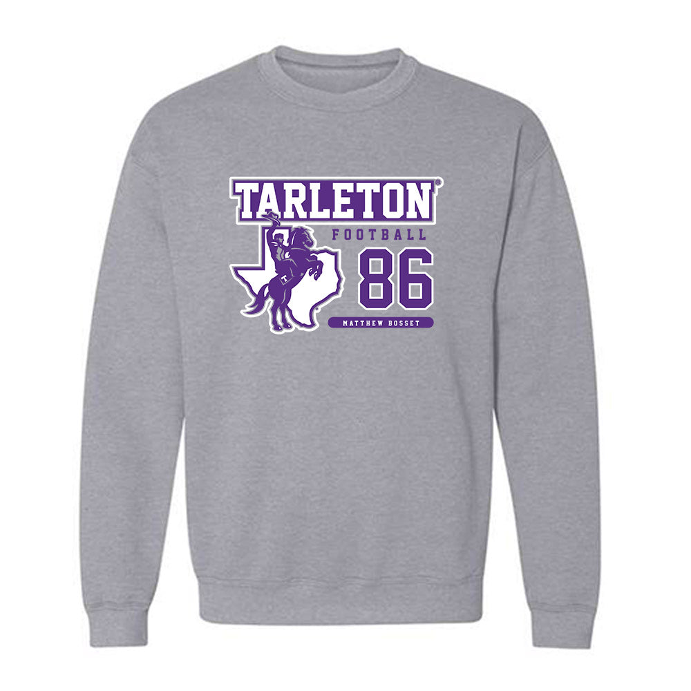 Tarleton State - NCAA Football : Matthew Bosset - Classic Fashion Shersey Crewneck Sweatshirt-0