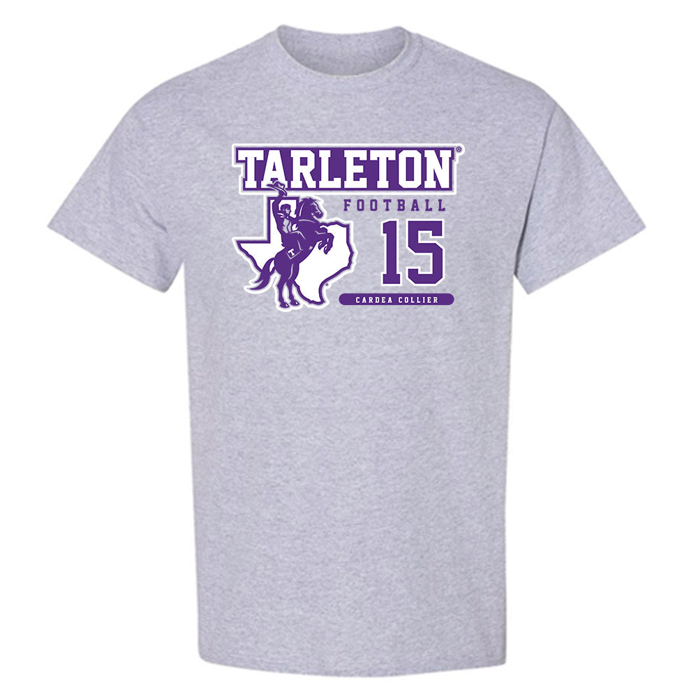Tarleton State - NCAA Football : Cardea Collier - Classic Fashion Shersey T-Shirt-0