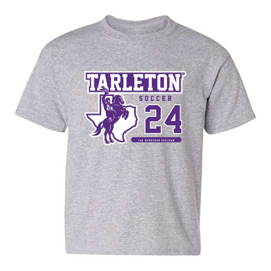 Tarleton State - NCAA Women's Soccer : Isa Bergeron-Prejean - Classic Fashion Shersey Youth T-Shirt-0