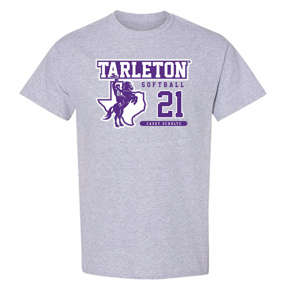 Tarleton State - NCAA Softball : Casey Schultz - Classic Fashion Shersey T-Shirt-0