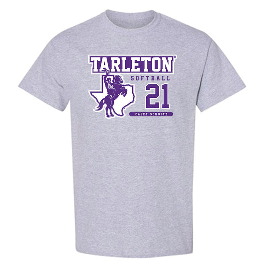 Tarleton State - NCAA Softball : Casey Schultz - Classic Fashion Shersey T-Shirt-0