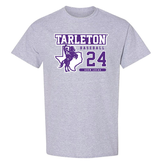 Tarleton State - NCAA Baseball : Aden Lucas - Classic Fashion Shersey T-Shirt-0