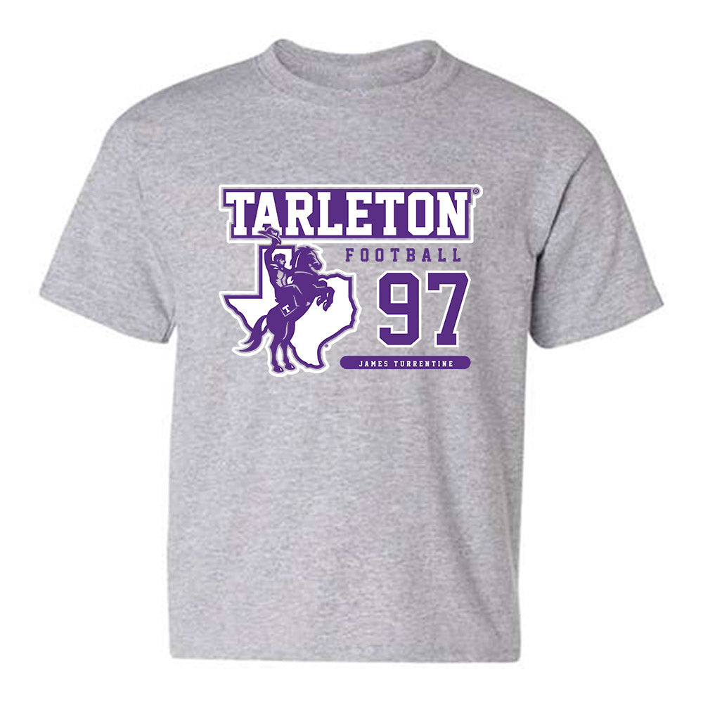 Tarleton State - NCAA Football : James Turrentine - Classic Fashion Shersey Youth T-Shirt-0