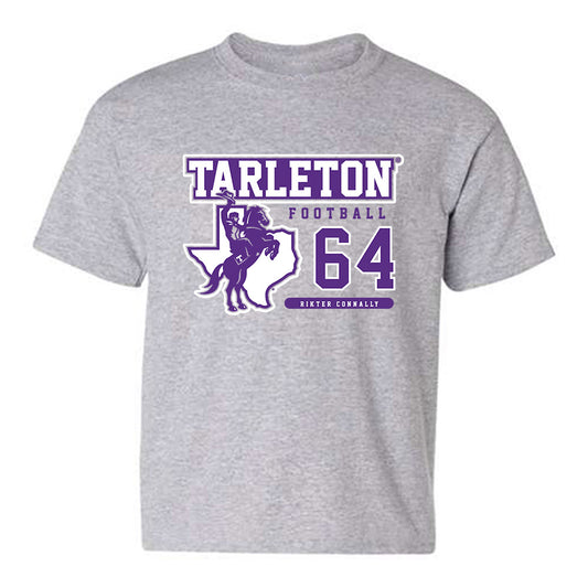 Tarleton State - NCAA Football : Rikter Connally - Classic Fashion Shersey Youth T-Shirt-0