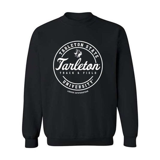 Tarleton State - NCAA Men's Track & Field : Lokesh Sathyanathan - Classic Fashion Shersey Crewneck Sweatshirt-0