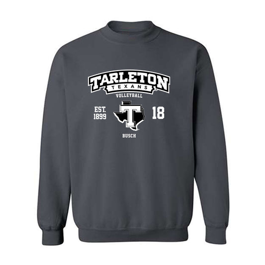 Tarleton State - NCAA Women's Volleyball : Tatum Busch - Classic Fashion Shersey Crewneck Sweatshirt-0