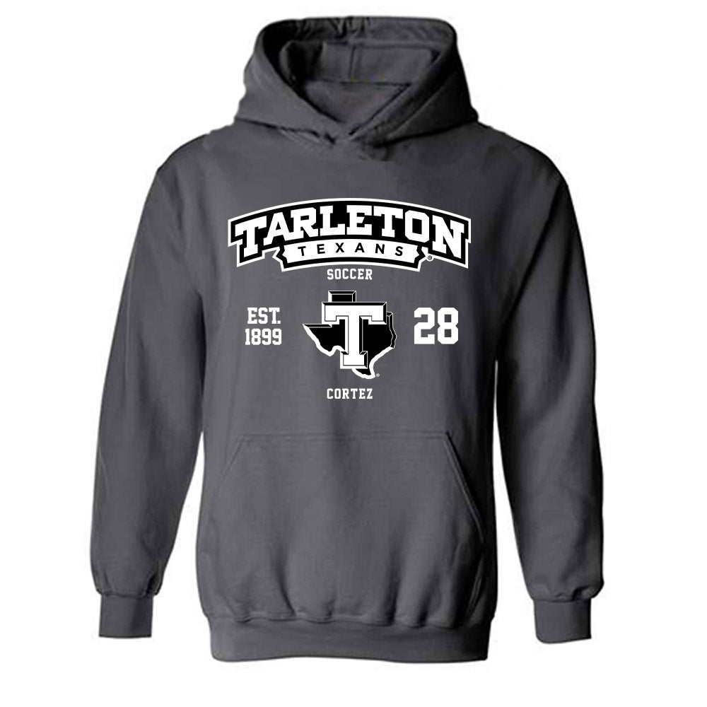 Tarleton State - NCAA Women's Soccer : Sam Cortez - Classic Fashion Shersey Hooded Sweatshirt-0