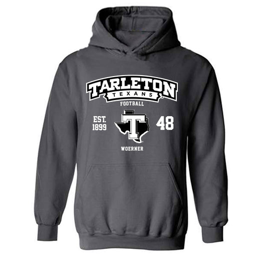 Tarleton State - NCAA Football : Reese Woerner - Classic Fashion Shersey Hooded Sweatshirt-0