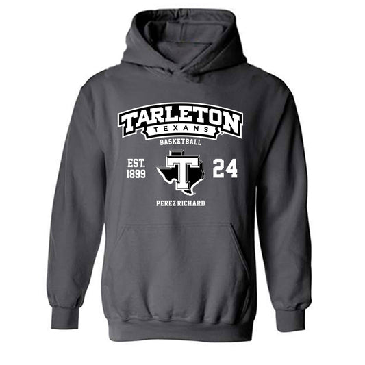Tarleton State - NCAA Women's Basketball : Jaylynn Perez-Richard - Classic Fashion Shersey Hooded Sweatshirt-0
