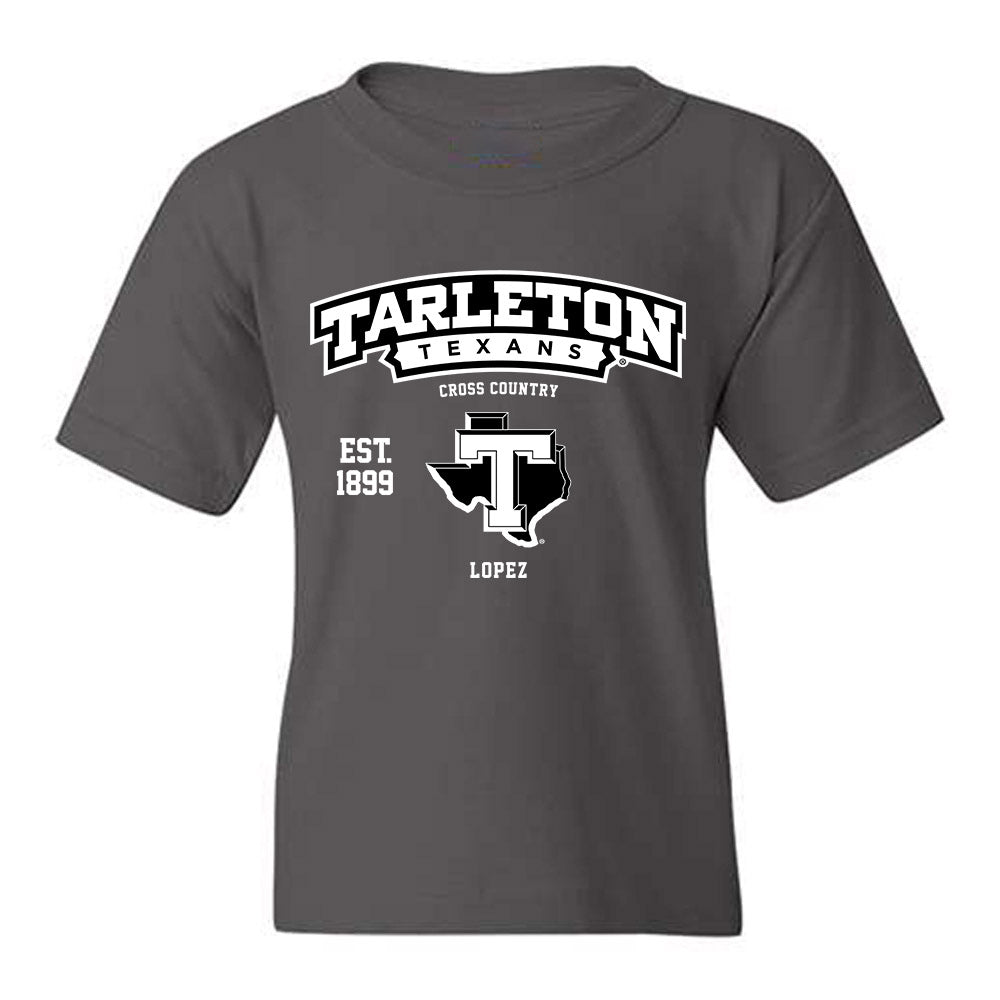 Tarleton State - NCAA Men's Cross Country : Michael Lopez - Classic Fashion Shersey Youth T-Shirt-0
