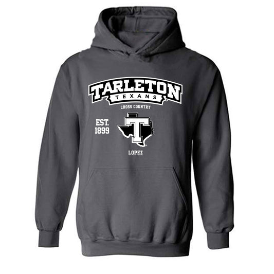 Tarleton State - NCAA Men's Cross Country : Michael Lopez - Classic Fashion Shersey Hooded Sweatshirt-0