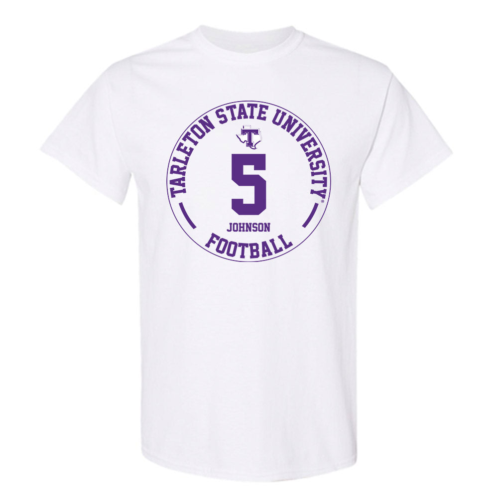 Tarleton State - NCAA Football : Keylan Johnson - Classic Fashion Shersey T-Shirt