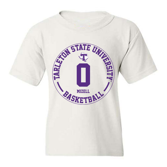 Tarleton State - NCAA Men's Basketball : Jordan Mizell - Classic Fashion Shersey Youth T-Shirt-0