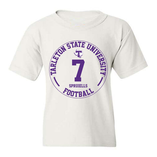 Tarleton State - NCAA Football : David Spruiells - Classic Fashion Shersey Youth T-Shirt-0