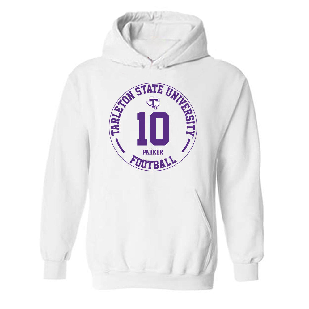 Tarleton State - NCAA Football : Bryce Parker - Classic Fashion Shersey Hooded Sweatshirt-0