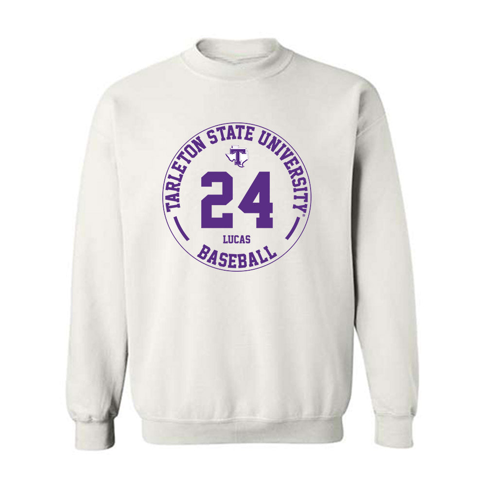 Tarleton State - NCAA Baseball : Aden Lucas - Classic Fashion Shersey Crewneck Sweatshirt-0