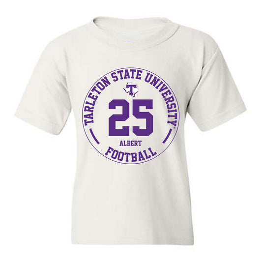 Tarleton State - NCAA Football : Steve Albert - Classic Fashion Shersey Youth T-Shirt