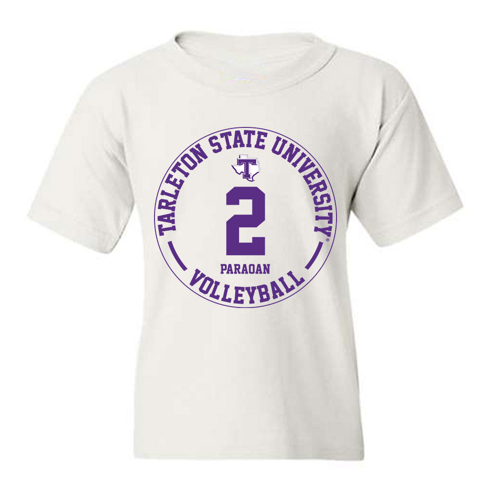 Tarleton State - NCAA Women's Volleyball : Leila Paraoan - Classic Fashion Shersey Youth T-Shirt-0