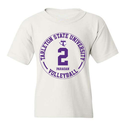 Tarleton State - NCAA Women's Volleyball : Leila Paraoan - Classic Fashion Shersey Youth T-Shirt-0
