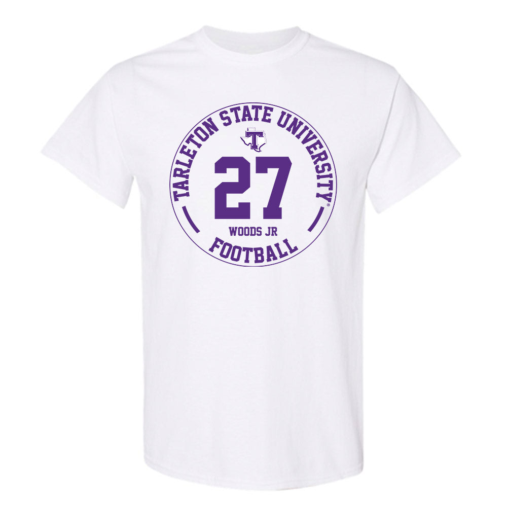 Tarleton State - NCAA Football : Stephen Woods Jr - Classic Fashion Shersey T-Shirt-0
