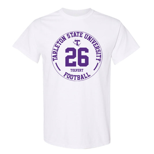 Tarleton State - NCAA Football : Brandon Tolvert - Classic Fashion Shersey T-Shirt-0