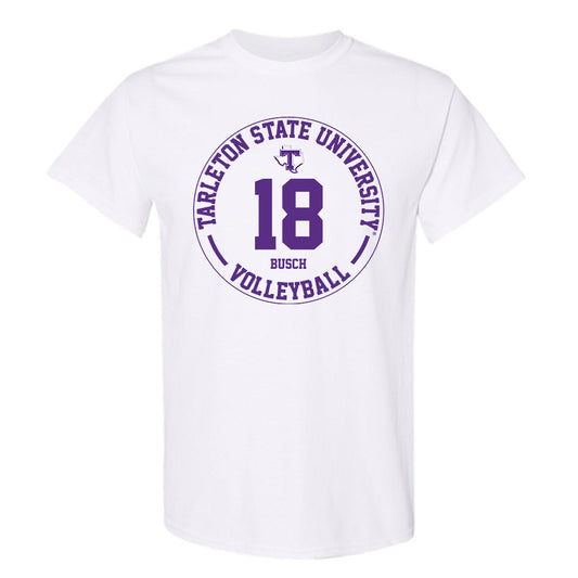 Tarleton State - NCAA Women's Volleyball : Tatum Busch - Classic Fashion Shersey T-Shirt-0