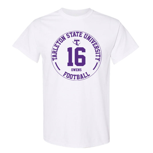 Tarleton State - NCAA Football : AJ Owens - Classic Fashion Shersey T-Shirt-0