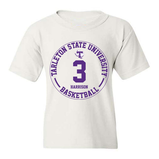 Tarleton State - NCAA Men's Basketball : Ronnie Harrison - Classic Fashion Shersey Youth T-Shirt-0