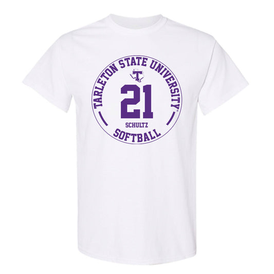 Tarleton State - NCAA Softball : Casey Schultz - Classic Fashion Shersey T-Shirt-0
