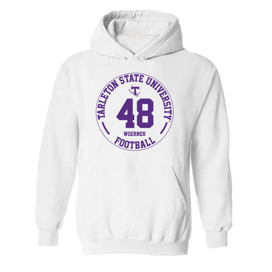 Tarleton State - NCAA Football : Reese Woerner - Classic Fashion Shersey Hooded Sweatshirt-0
