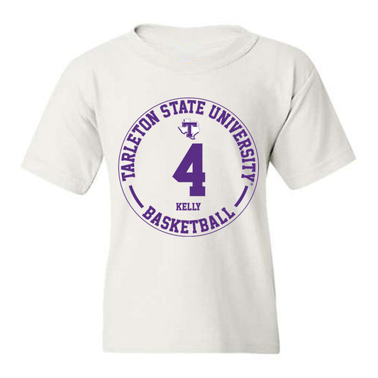 Tarleton State - NCAA Men's Basketball : Leroy Kelly - Classic Fashion Shersey Youth T-Shirt-0