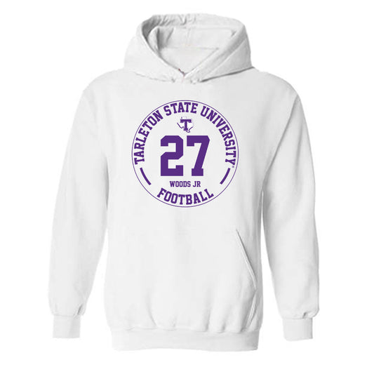 Tarleton State - NCAA Football : Stephen Woods Jr - Classic Fashion Shersey Hooded Sweatshirt-0
