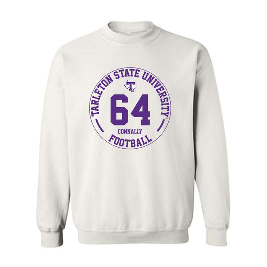 Tarleton State - NCAA Football : Rikter Connally - Classic Fashion Shersey Crewneck Sweatshirt-0
