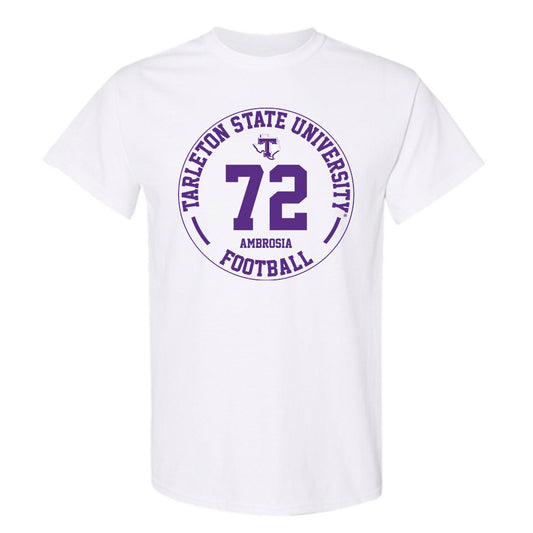 Tarleton State - NCAA Football : Alec Ambrosia - Classic Fashion Shersey T-Shirt-0