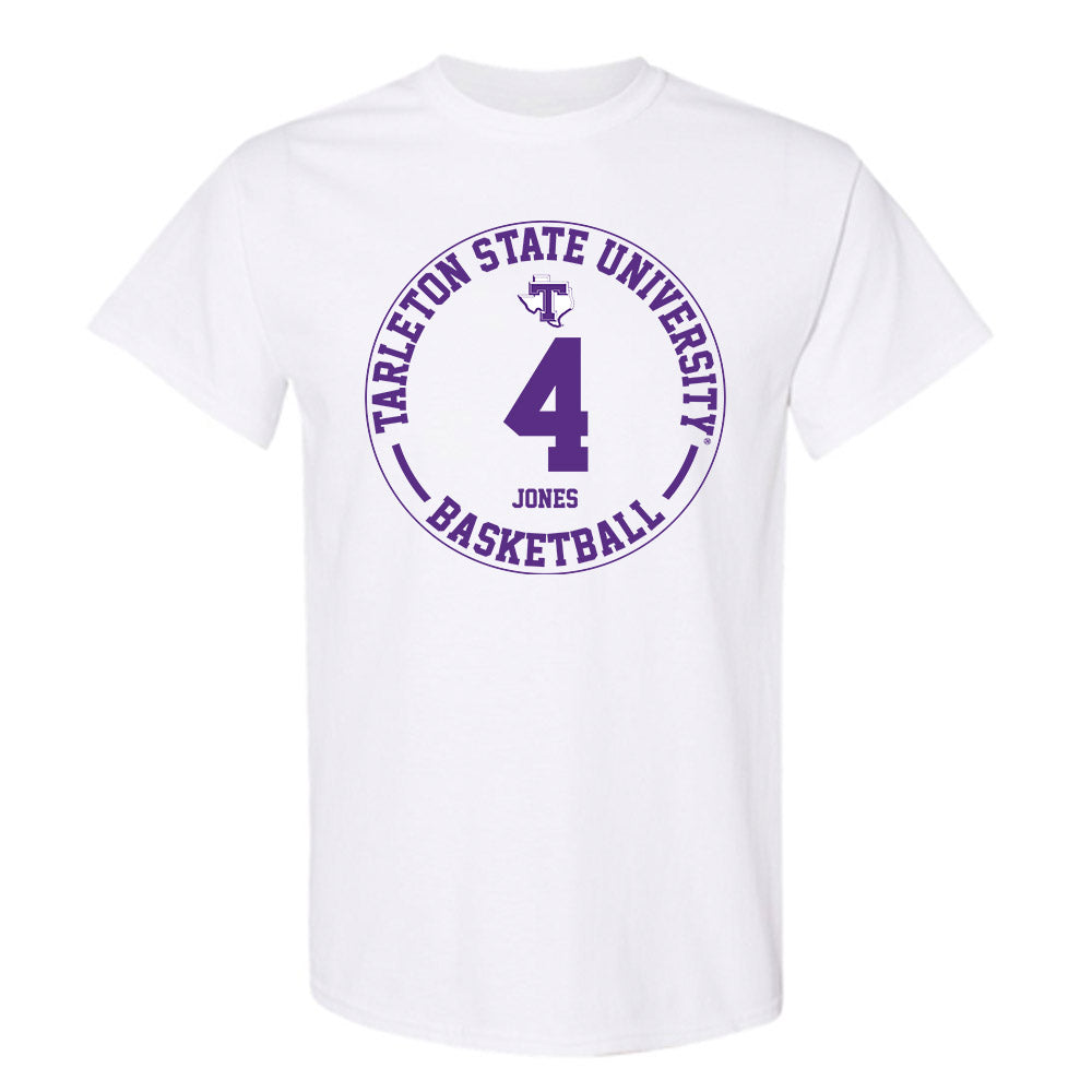 Tarleton State - NCAA Women's Basketball : Kyriana Jones - Classic Fashion Shersey T-Shirt-0