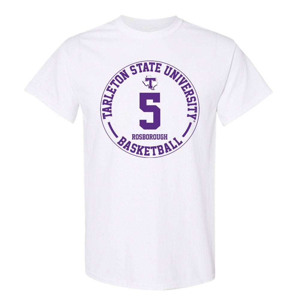 Tarleton State - NCAA Women's Basketball : Arieona Rosborough - Classic Fashion Shersey T-Shirt-0