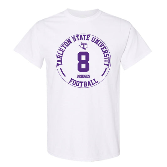 Tarleton State - NCAA Football : Braelon Bridges - Classic Fashion Shersey T-Shirt-0