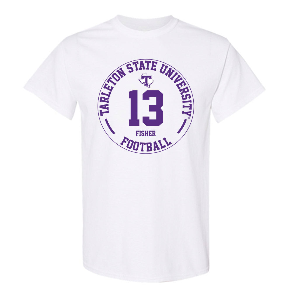 Tarleton State - NCAA Football : Marsean Fisher - Classic Fashion Shersey T-Shirt-0