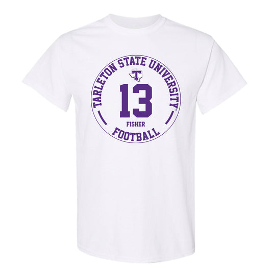Tarleton State - NCAA Football : Marsean Fisher - Classic Fashion Shersey T-Shirt-0