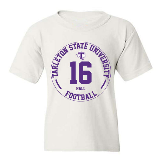 Tarleton State - NCAA Football : Isaac Hall - Classic Fashion Shersey Youth T-Shirt-0