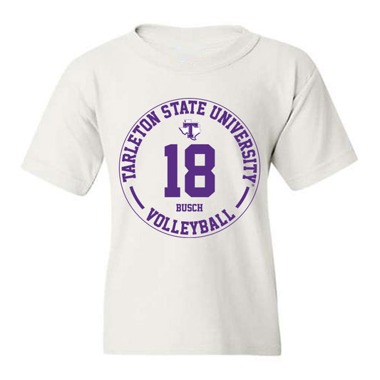Tarleton State - NCAA Women's Volleyball : Tatum Busch - Classic Fashion Shersey Youth T-Shirt-0