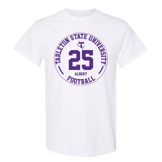 Tarleton State - NCAA Football : Steve Albert - Classic Fashion Shersey T-Shirt