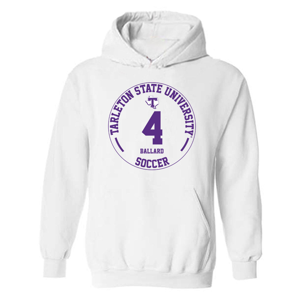 Tarleton State - NCAA Women's Soccer : Zoe Ballard - Classic Fashion Shersey Hooded Sweatshirt-0